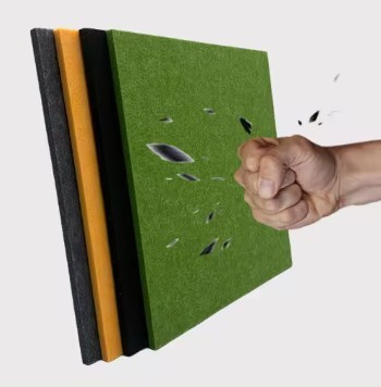 1220*2440mm Acoustic panel sound insulation wall panels polyester fiber Akupanel studio equipment