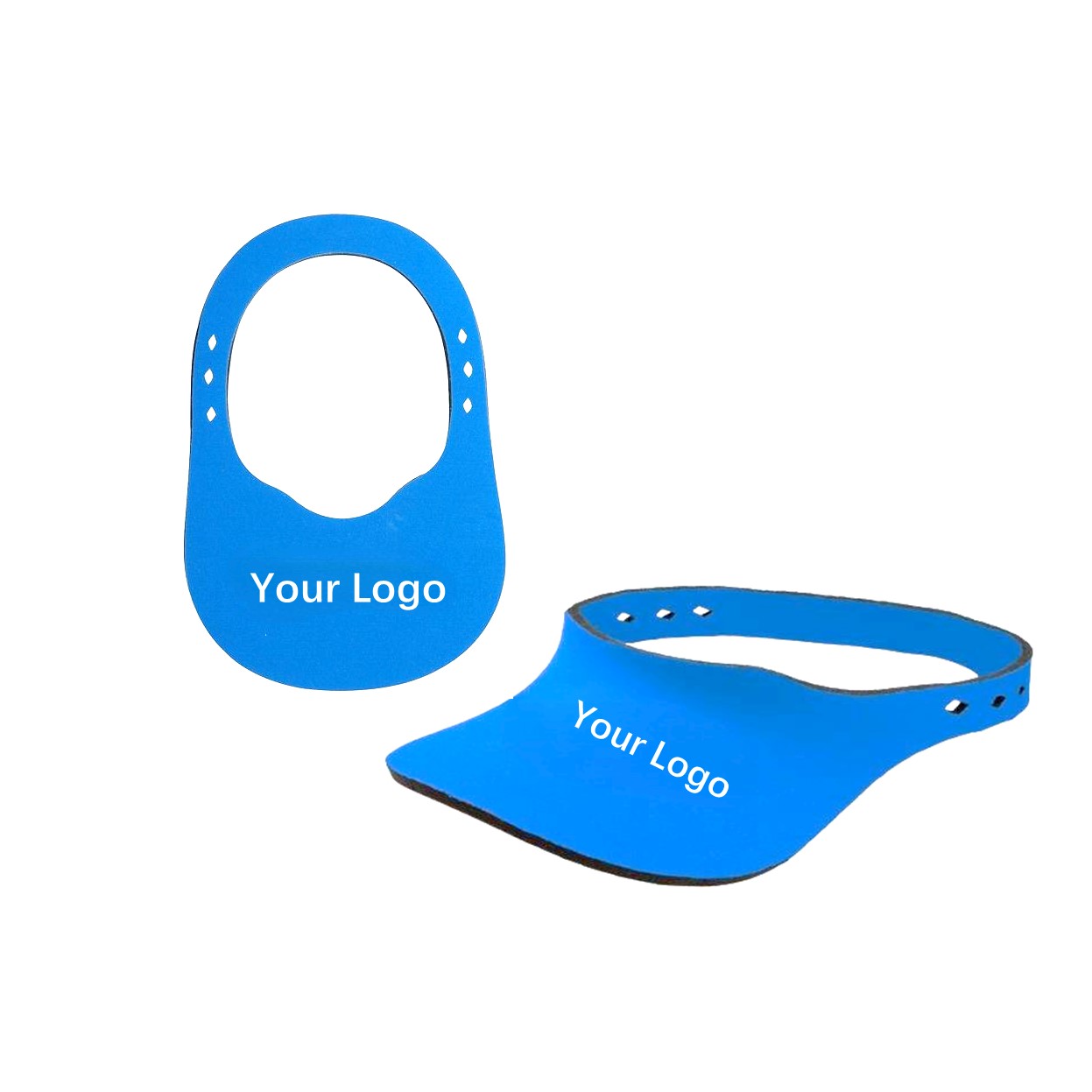 Custom Printed Portable Waterproof Foam Sports Sunhat Neoprene Sun Visor Hat for Children Kids