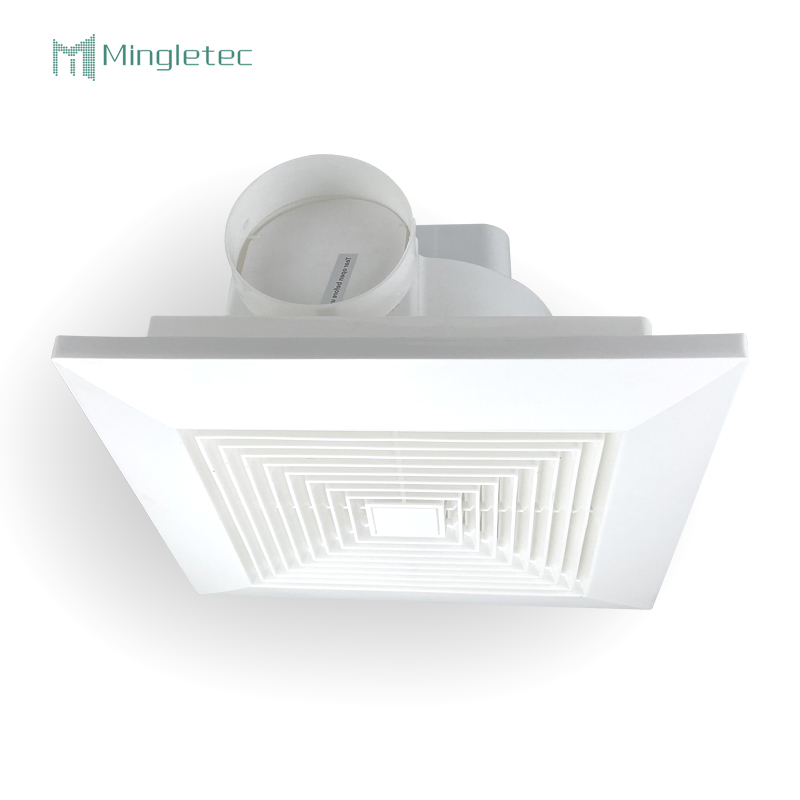 8" 10" 12" Bathroom Office Home Waterproof Plastic Ceiling Mounted Duct Ventilation Exhaust Fan