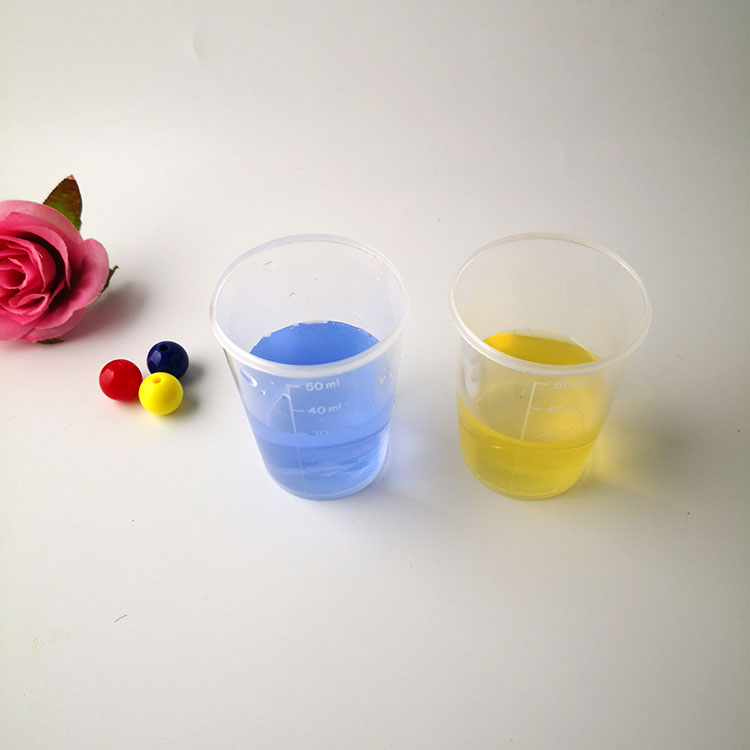 Factory direct sale transparent 59ml kitchen baking tool milk tea capacity cup with scale plastic scale cup experimental beaker