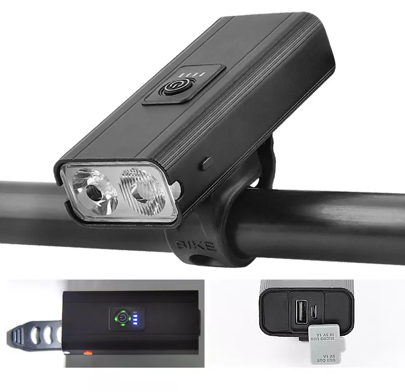 Фонарик для езды на велосипеде, велосипедная фара, высокомощный USB аккумуляторная батарея велосипед цикла Передняя светодиодная подсветка Солнечный свет огни