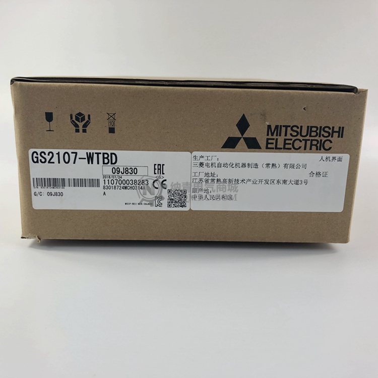 Разъем питания постоянного тока с сенсорным экраном GS2107-WTBD 7 дюймов Mitsubishi HMI с хорошей ценой