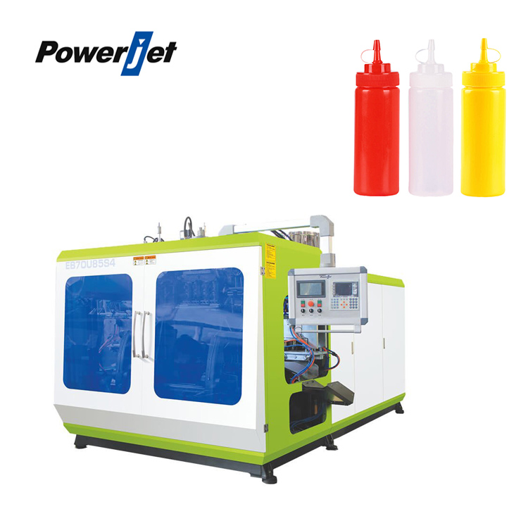 All electric automatic 500ML 1 litre 2L 3L 4L 5L HDPE PP PE bottle extrusion blow moulding molding machine