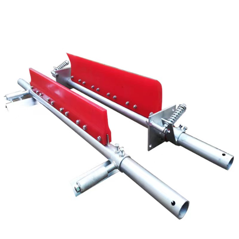 Manufacturer conveyor belt mining machinery spare parts polyurethane belt conveyor scraper for using on conveyor belt systems