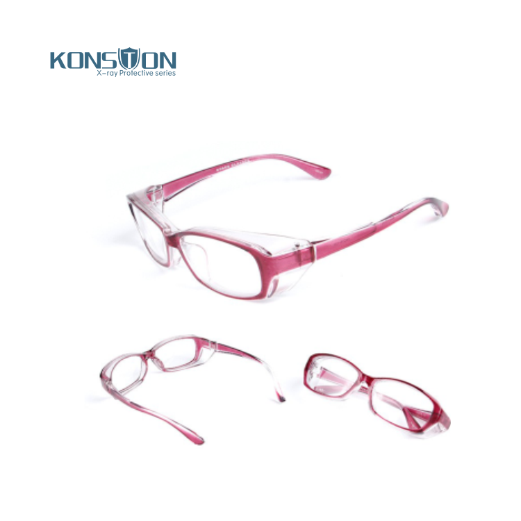 Защитные свинцовые очки konston KSDG010 с боковой защитой