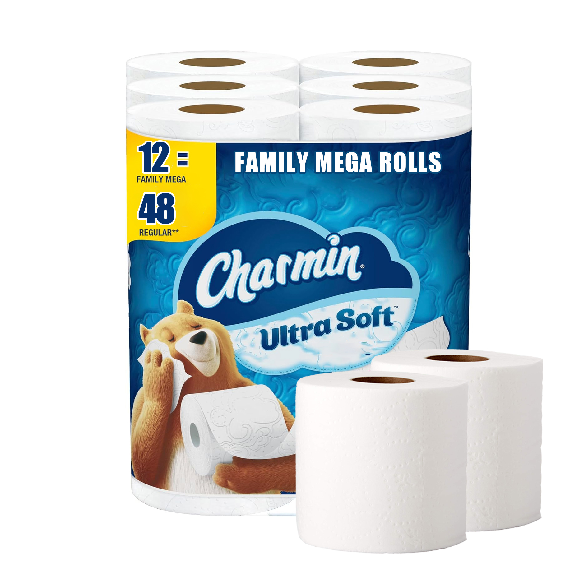 customized cheap embossed virgin wood pulp 12 16 24 48 rolls packs core toilet tissue paper for home