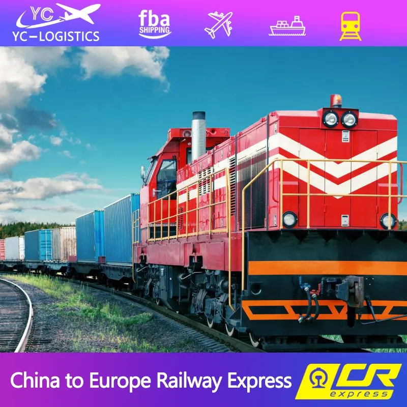 Rail Freight Agent  Truck Railway Shipping China to uk ddp /ddu service amazon fba