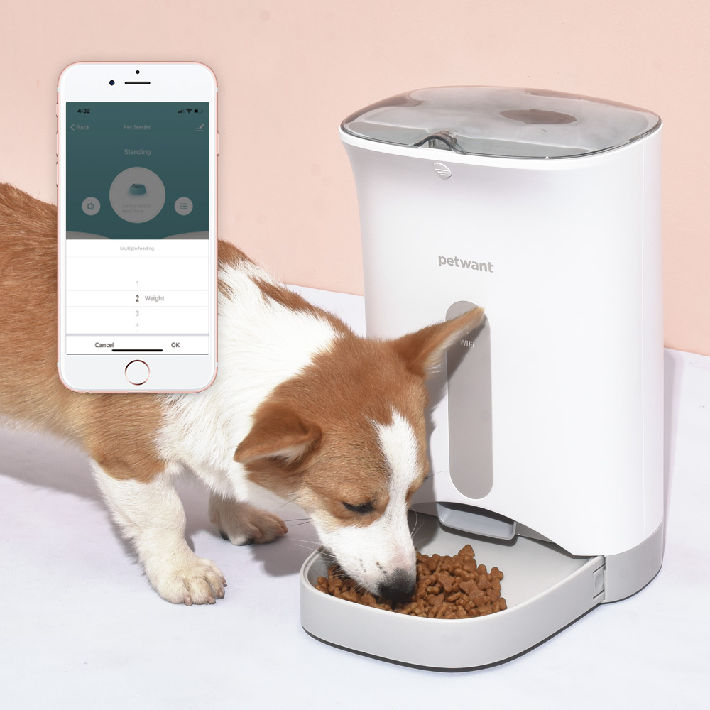Лидер продаж на Amazon, Wi-Fi, кормушка для домашних животных, умная кормушка для домашних животных с камерой, кормушка для домашних животных, tuya