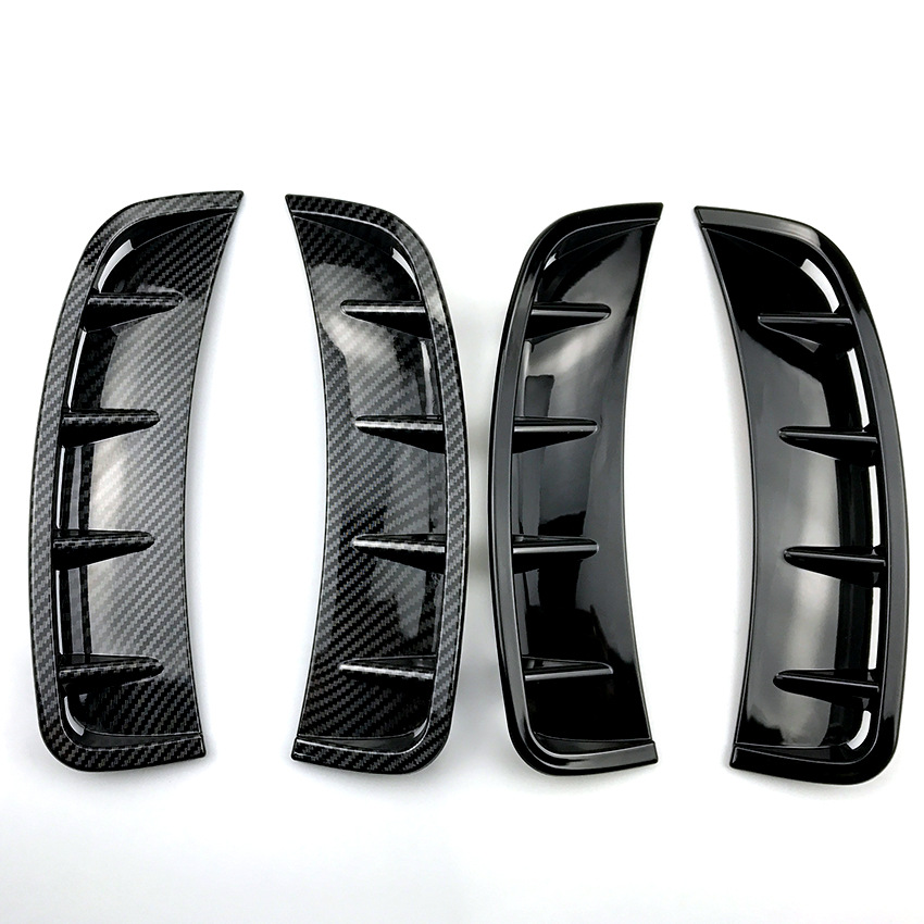 2021 New Other Car accessories Carbon Fiber ABS Side Fender Vent Wing Cover Trim for Benz A180L A200L 2019 2020 2021