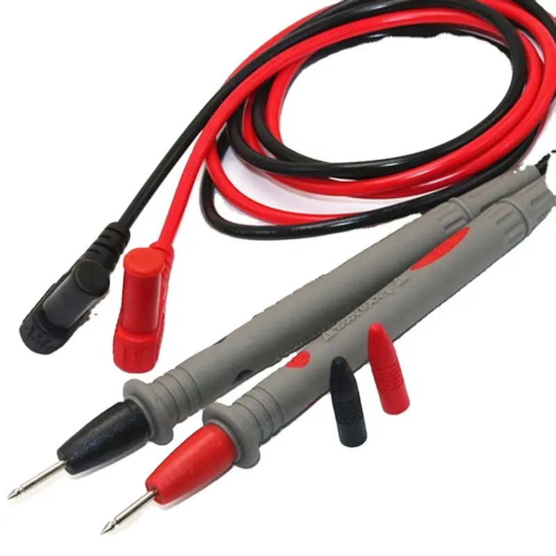 1pair Test Leads Pin Universal Digital Multimeter Multi Meter Probe Pen Wire PVC Cable 20A