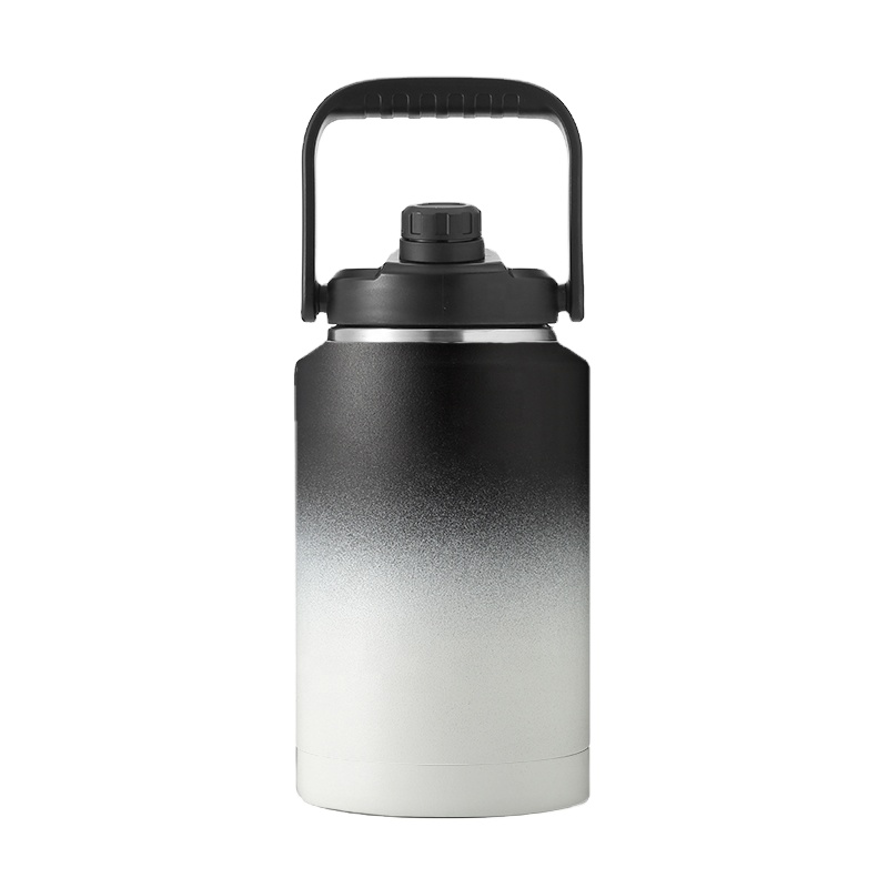 Everich 64oz128oz пивной садовник из нержавеющей стали изолированный садовник с наружным кемпингом бутылка для воды контейнер