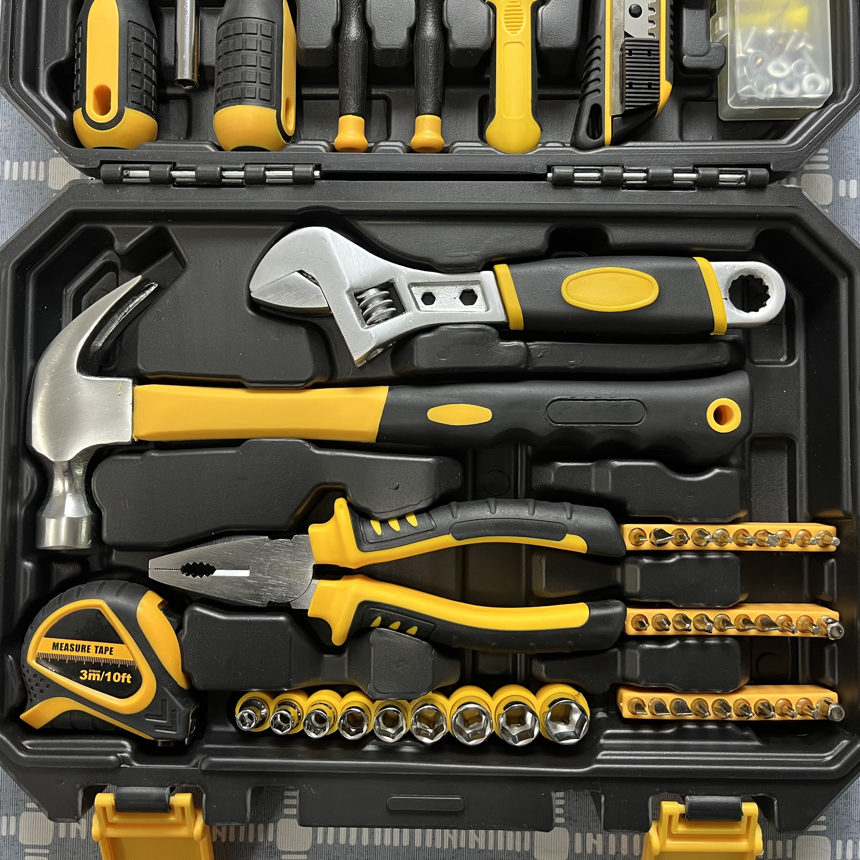 mini multi household home tool kit 100pcs