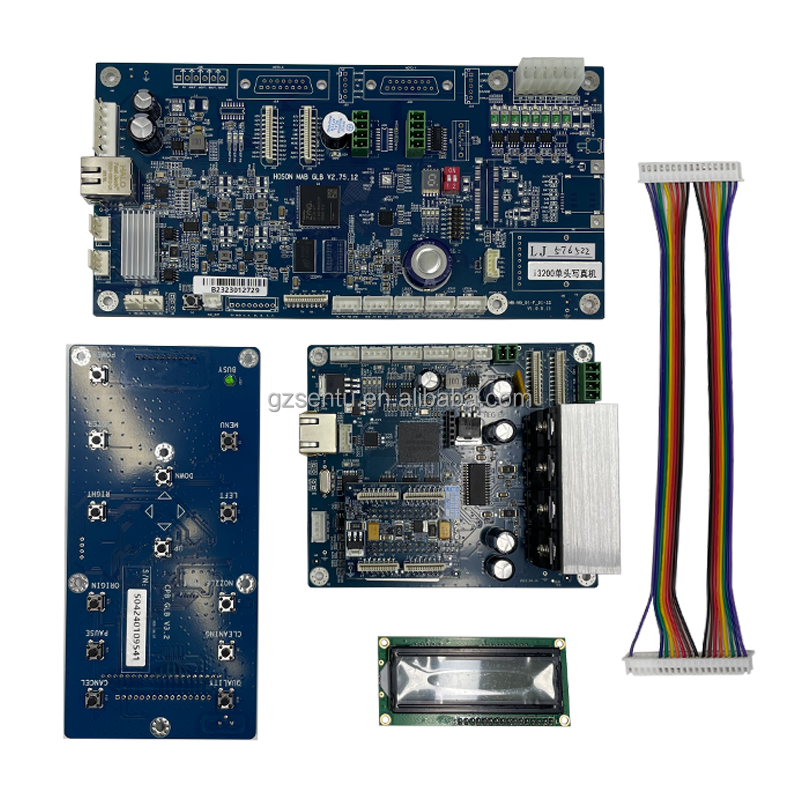 Single Head Hoson Board for Epson I3200 Head Board Kit for ECO Solvent/water Printing Machinery Parts I3200 Kit Main Board
