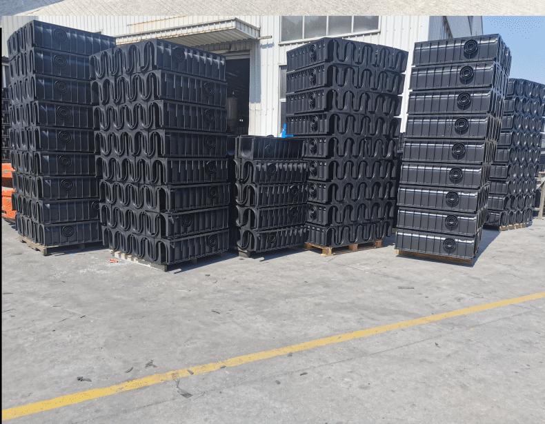 Дренажная Канава HDPE пластиковая дренажная Канава Новое утолщение обновление u-образного орошения сельскохозяйственных угодий дренажный канал