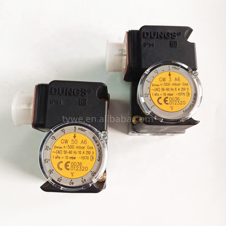 Напорный переключатель GW10A6 GW50A6 GW150A6 DUNGS, горелка, аксессуары для бойлера, новинка в коробке