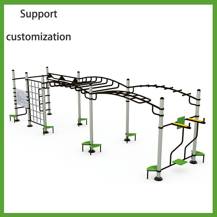 Factory Wholesale Outdoor Fitness Equipment Kids & Adult Body Building Machine Steel Material Street Workout For Parks