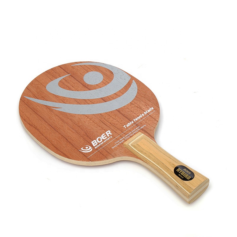 Slap-up Classic Ebony 7-ply Pure Wood Table Tennis Blade