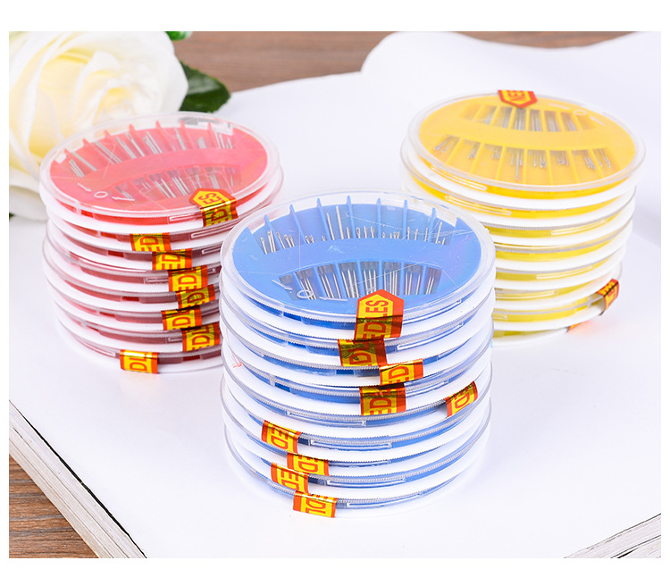Wholesale handmade needles 16 pieces of 902 household needle box sets of disc boxes handmade sewing needles