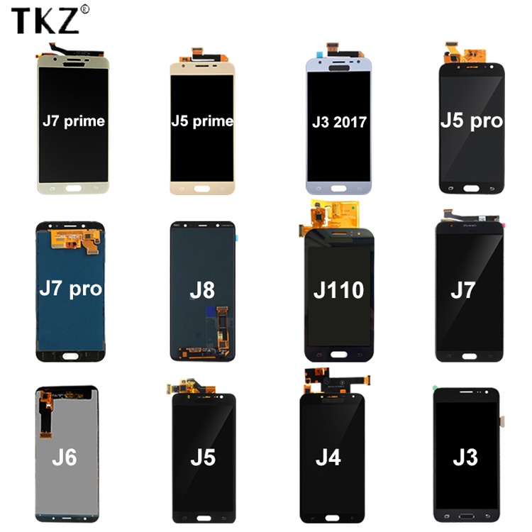 100% Гарантия ЖК-дисплей для мобильного телефона для Samsung Galaxy j110 j120 j2 j3 j4 j5 j6 j7 j8 сменный ЖК-дисплей экран
