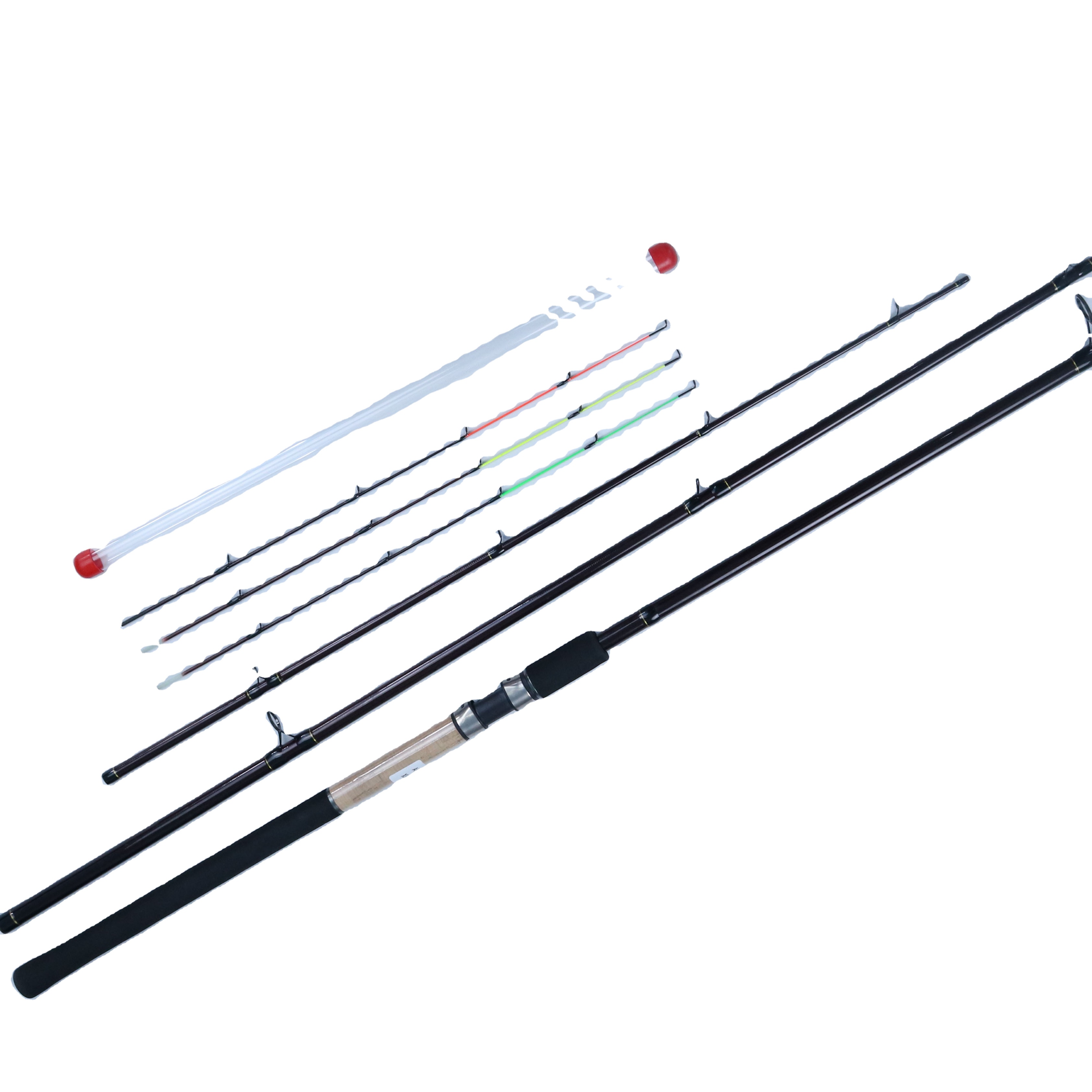 40T high carbon 4.2m 150g fast action 3+3 sections feeder rod Graphite fishing rod