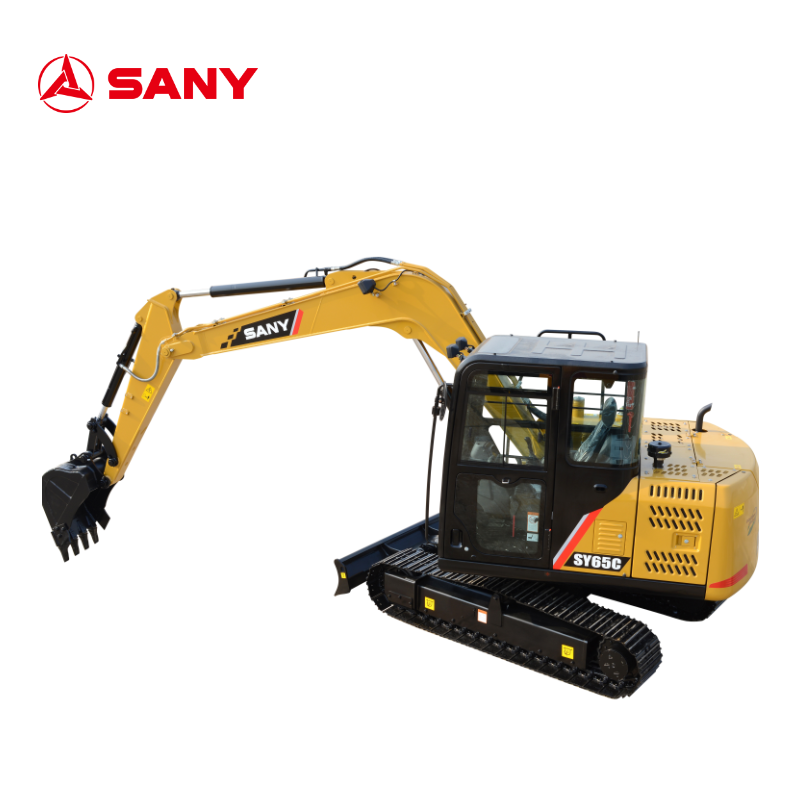 Маленький колесный мини-экскаватор SANY SY65W в Австралии