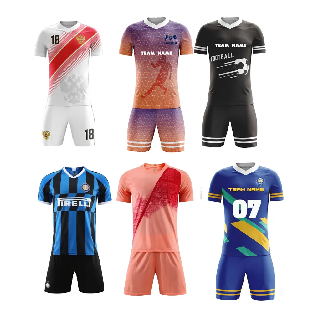 NO.1 новый дизайн, футбольная Джерси, индивидуальный принт, Футбольная форма B2factory, Футбольная Одежда