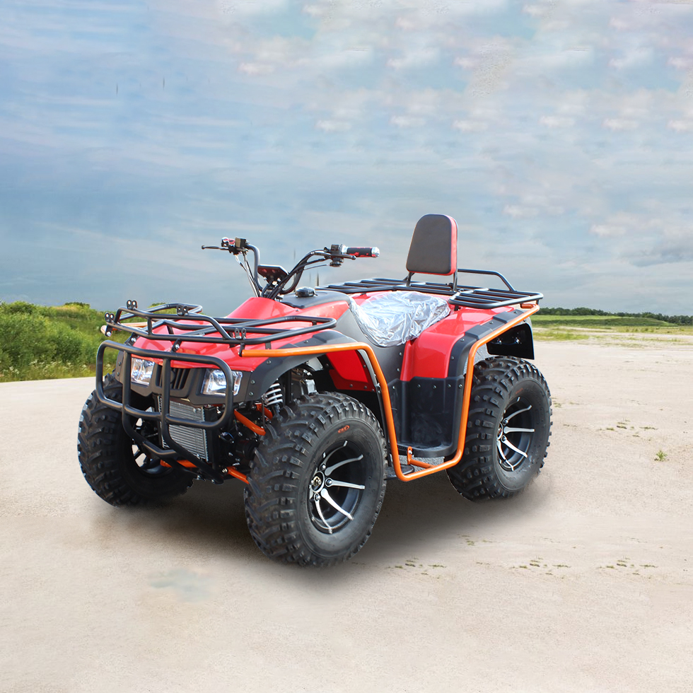 Terrain vehicle 250cc off road electric atv adults frames quad anhanger