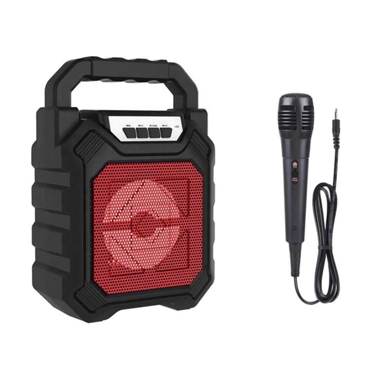 Popular in 2021Handheld BT is portable and light rechargeable battery 668 wireless speakers