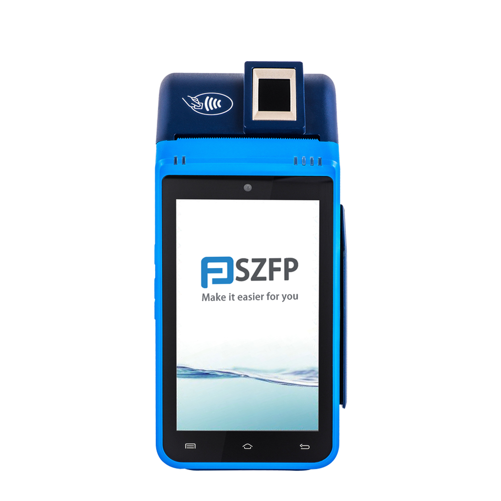 FP8900 ручной 4 г Android pos машина 5,0 дюймов сенсорный экран с принтером