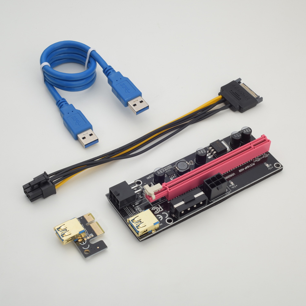 Лидер продаж, плата расширения 009S Usb 3,0 Pci-E, экспресс, 1X до 16X, плата расширения, адаптер Ver 009S