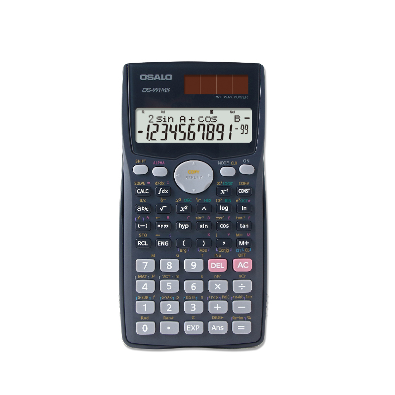 Калькулятор OSALO OS-991MS 401 с двойной мощностью