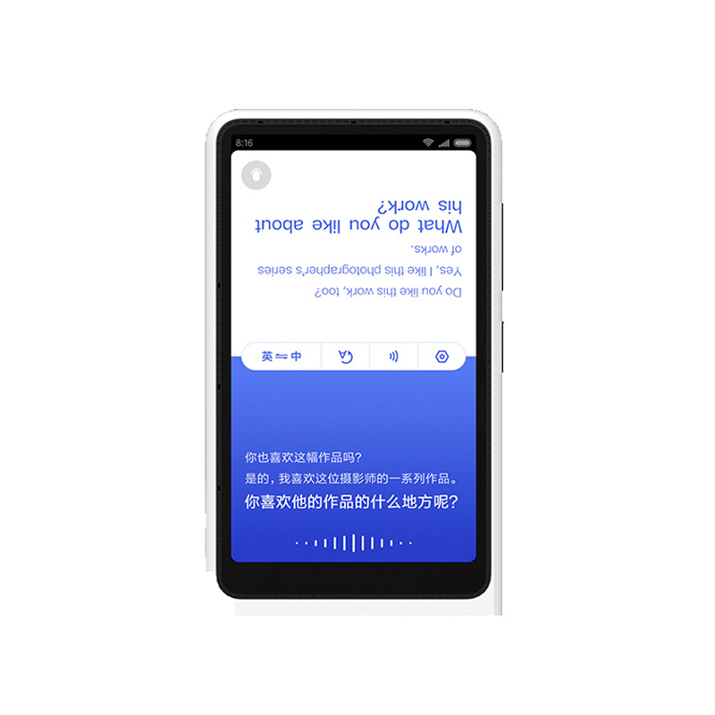 Карманные переводчики Xiaomi Mi в режиме реального времени, 170 языков, перевод с камерой, поддержка 0ffline, переводчик Xiaomi