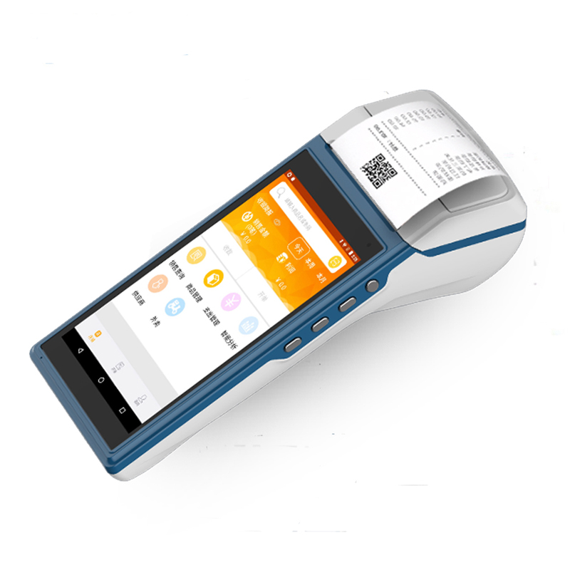 Портативный Android 7,0 NFC платежный POS-терминал для столовой/для еды дома