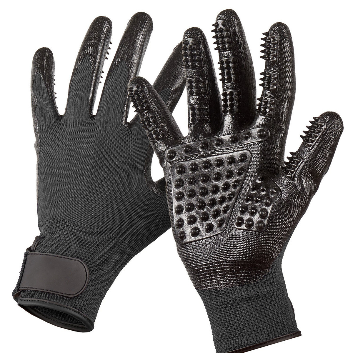 High Quality High Efficient Pet Hair Remover Glove Dog Cat Grooming Gloves Massage Brush for Pets