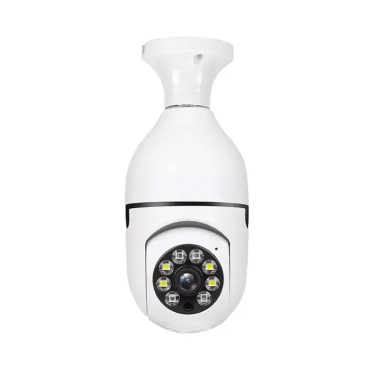 Лампочка для видеокамеры 1080P система видеонаблюдения с 2,4 ГГц Wi-Fi 360 градусов панорамная беспроводная домашняя камера наблюдения