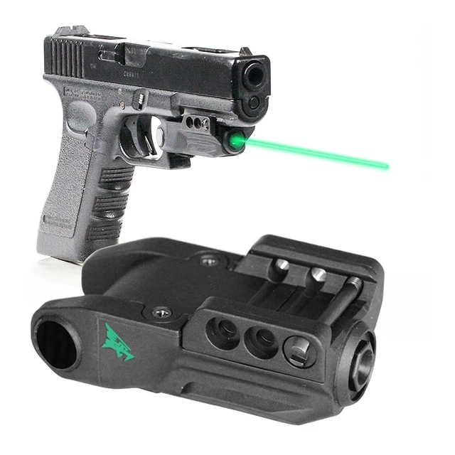 Лазерный прицел Laserspeed для самообороны, тактический компактный зеленый лазер Smart-Sense для оружия