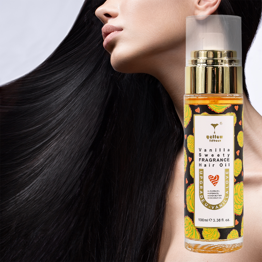 OEM/ODM Argan Oil Batana Oil for hair growth Hydrate Smooth Silk Vanilla Love Vanilla Sweety Fragrance Hair Oil 40ML