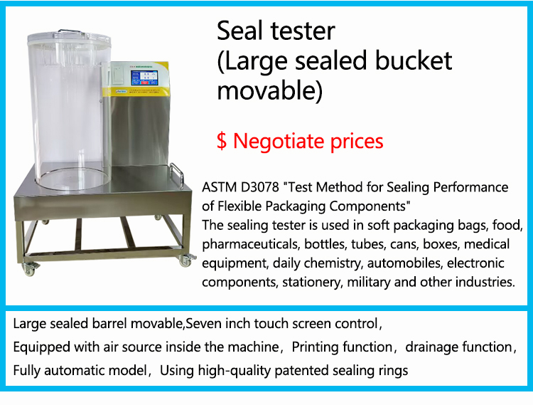 Seal Integrity Testing Equipment/Packaging Leak Tester/High Quality Air Tester Power Electronic