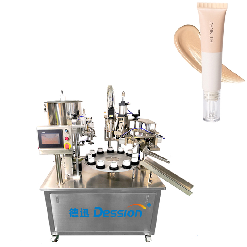 Automatic Ultrasonic Plastic Soft Tube Filling And Sealing Machine