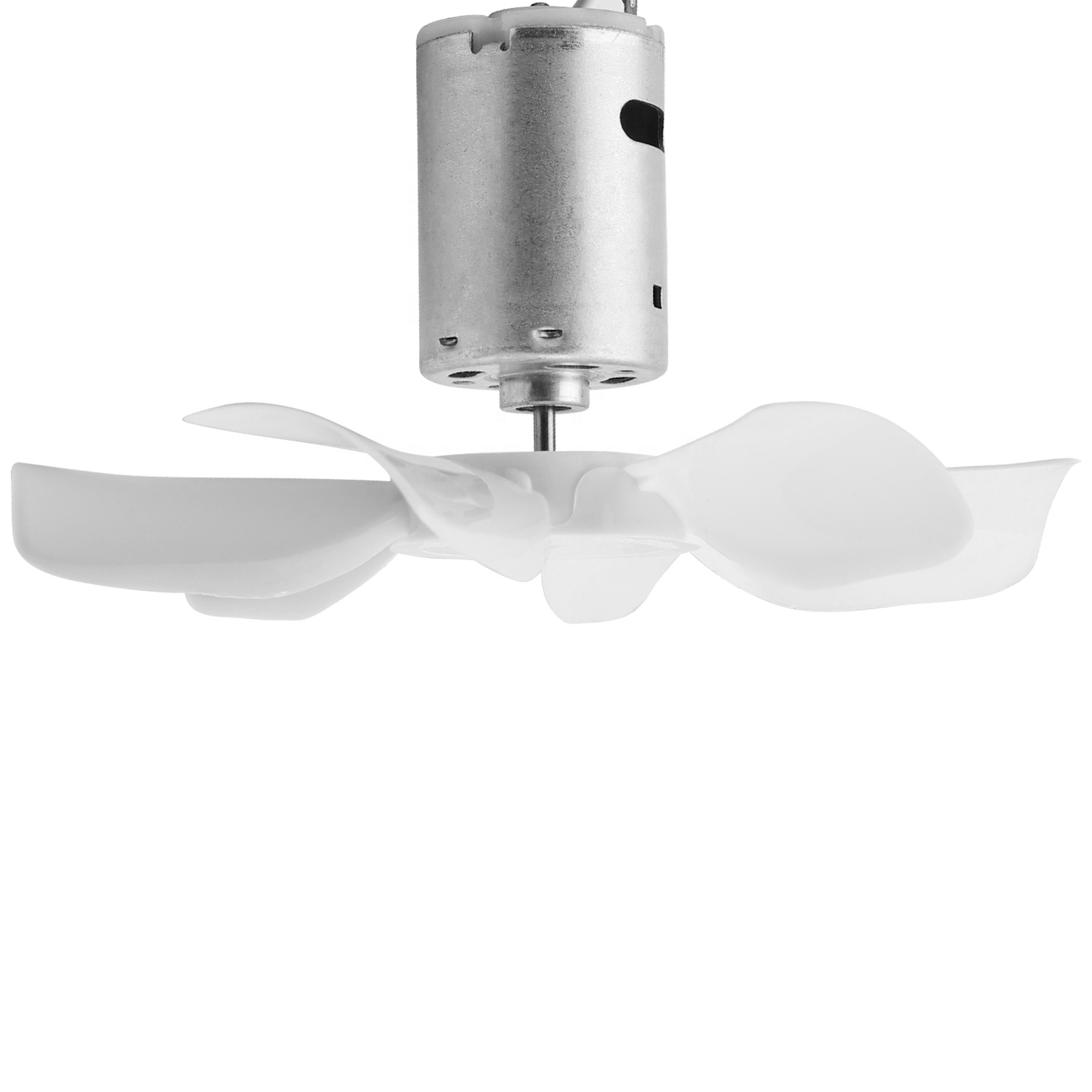 E917 Camping Part 6" RV Vent Fan Blade Replacement with 12V D-Shaft RV Vent Motor, RV Bathroom Fan Camper Roof Vent Fan Motor