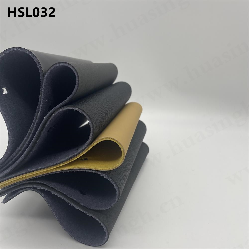 ZH,genuine leather waterproof oil proof used in bags/shoes recovery wholesale natural nubuck leather/embossed leather HSL032