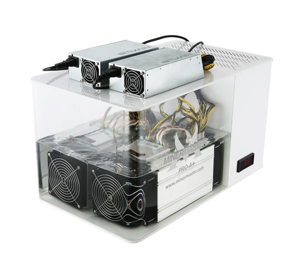 У нас есть этот товар в наличии и быстрая тепловыделение Miner охладитель Майнер мастер PRO-A + охладитель с погружением для шахтера