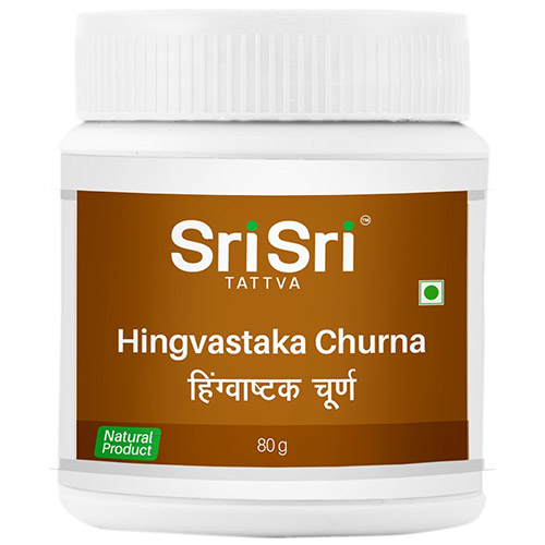 India herbal product Sri Sri ayurveda Hingvastaka Churna - Digestive & Gas Reliever, 80g