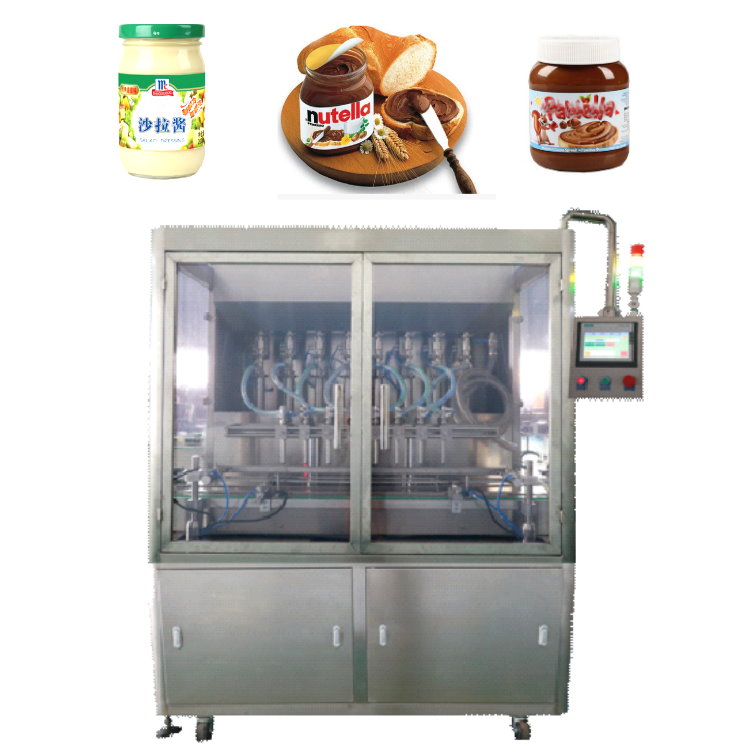 Hot sale high accuracy piston liquid filling machine automatic tomato sauce juice filling sealing machine