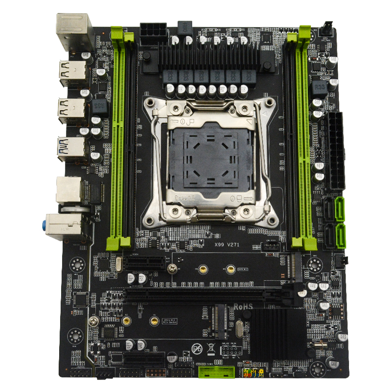 Оптовая продажа с фабрики H81 материнская плата с процессор Xeon E5 LGA2011-3 64 Гб M.2 двойной DDR3 DDR4 ПК Материнские платы
