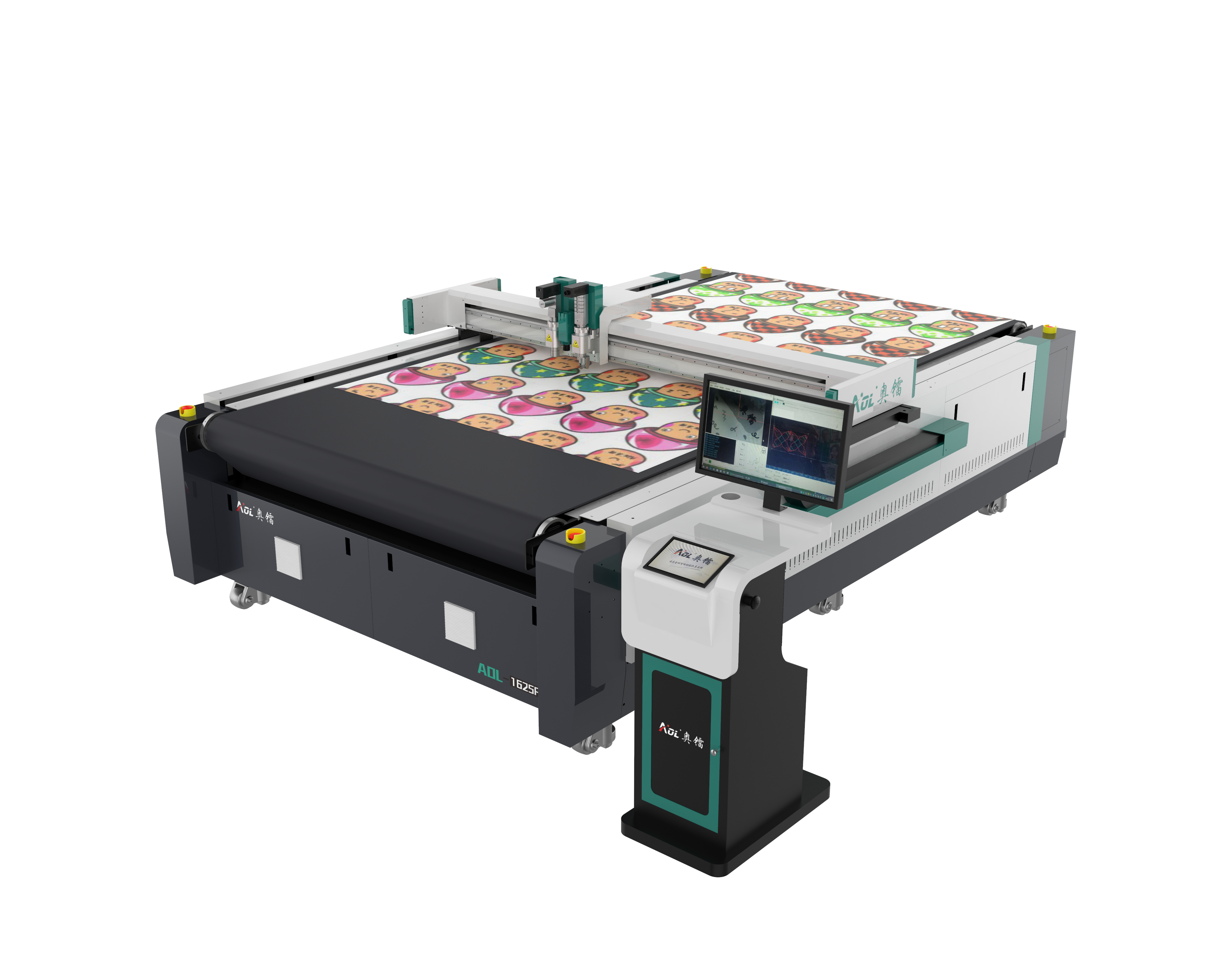 AOL factory price cad plotter flatbed cutter digital paper cutting machine