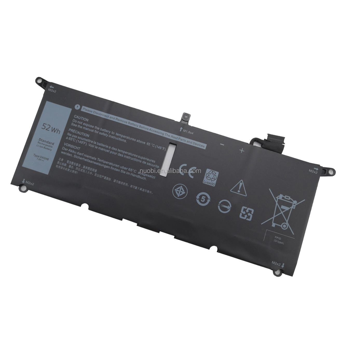 Nuobi Laptop Battery Factory Notebook Battery DXGH8 0H75 Laptop Battery For Sale For De11XPS 13 series