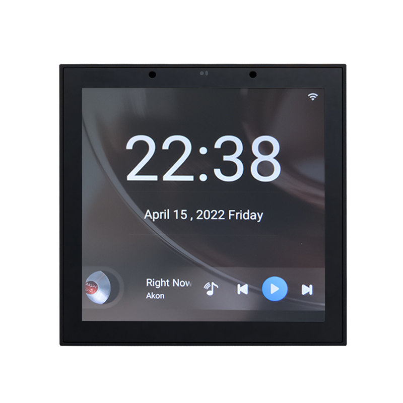 Настенный усилитель Tuya, 86 типов, Android 8,1, Wi-Fi, Bluetooth, мини-контроллер для фоновой музыки для дома, настенный усилитель черного и белого цветов, 2*25 Вт