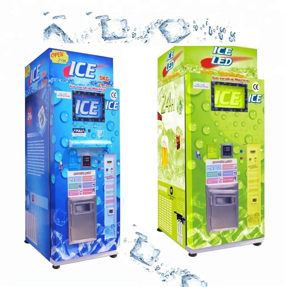 Ice Vending Machine Self-Service Pellet Ice Vending Machine For Sale