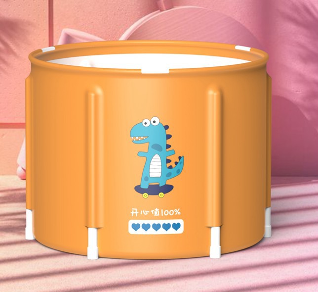 A3701 Thicken Adult Folding Bathtub Soak Spa Bath Bag Bucket Foldable Barrel Portable Sauna Steaming Tub